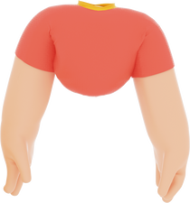 3D Simple Body Hand Gesture Shirt