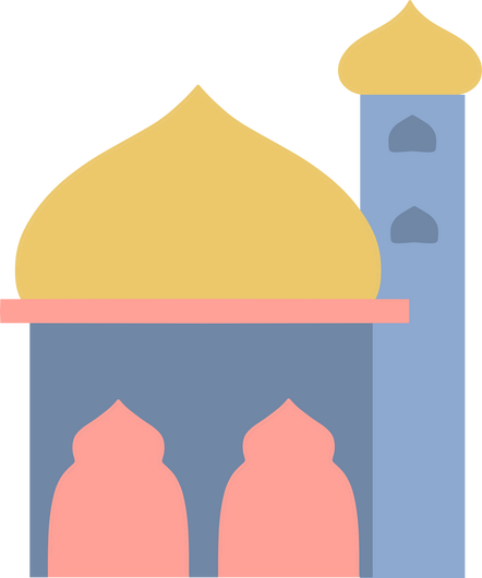 Cute mini mosque